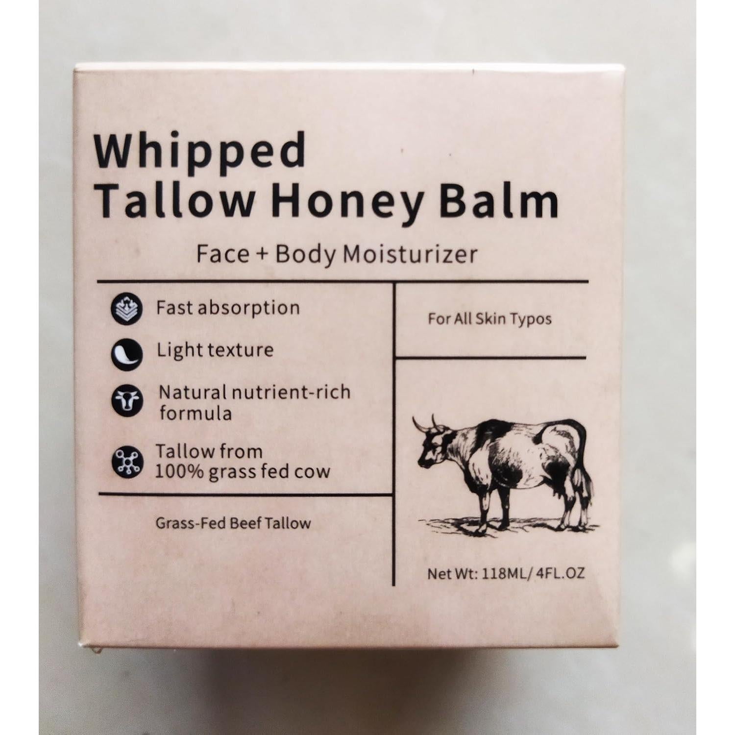 Bálsamo Hidratante Natural Lymznus 113.4 g - Grasa de Res y Miel