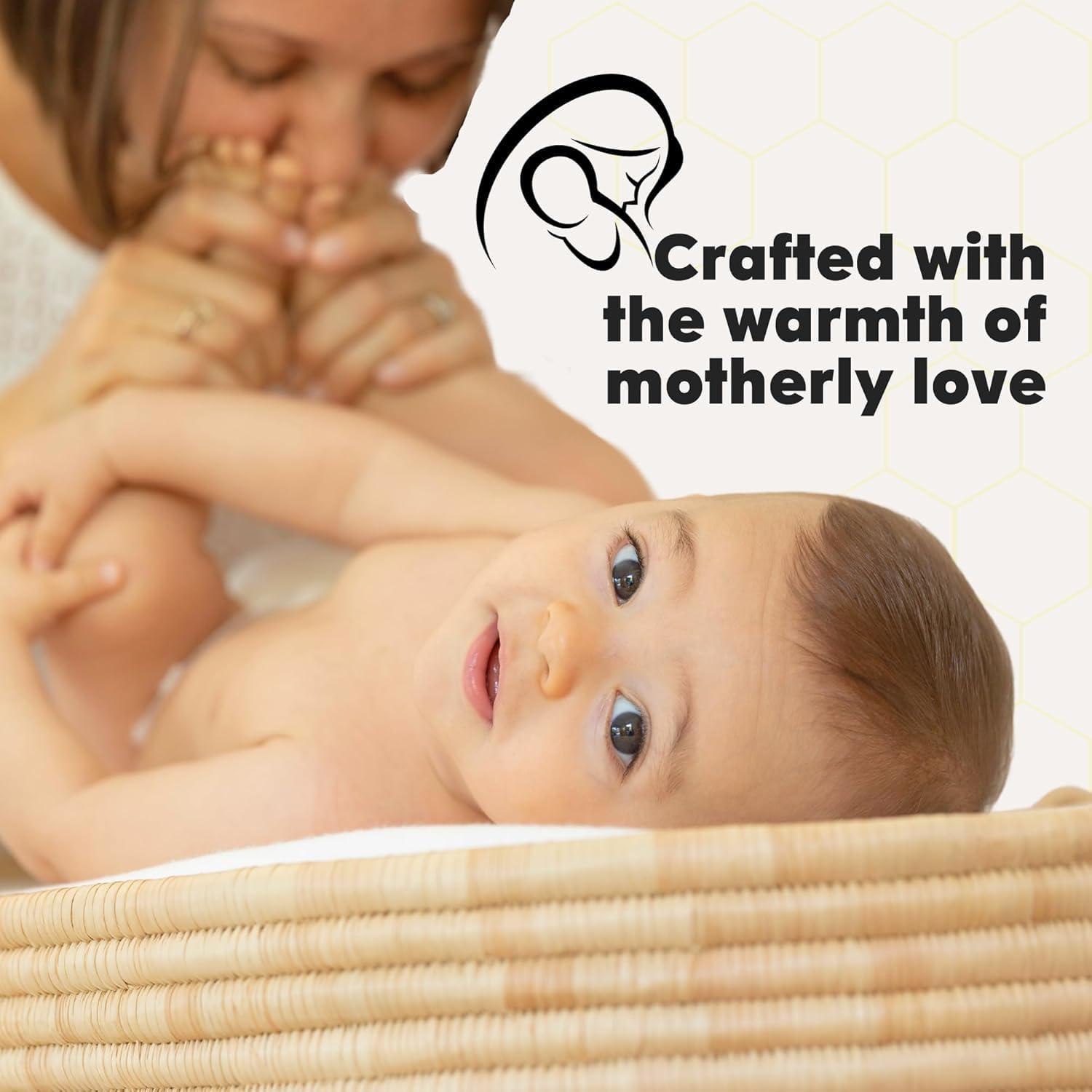 Bálsamo Orgánico para Pañales La Petite Creme 113 g - Crema Suave para Bebés