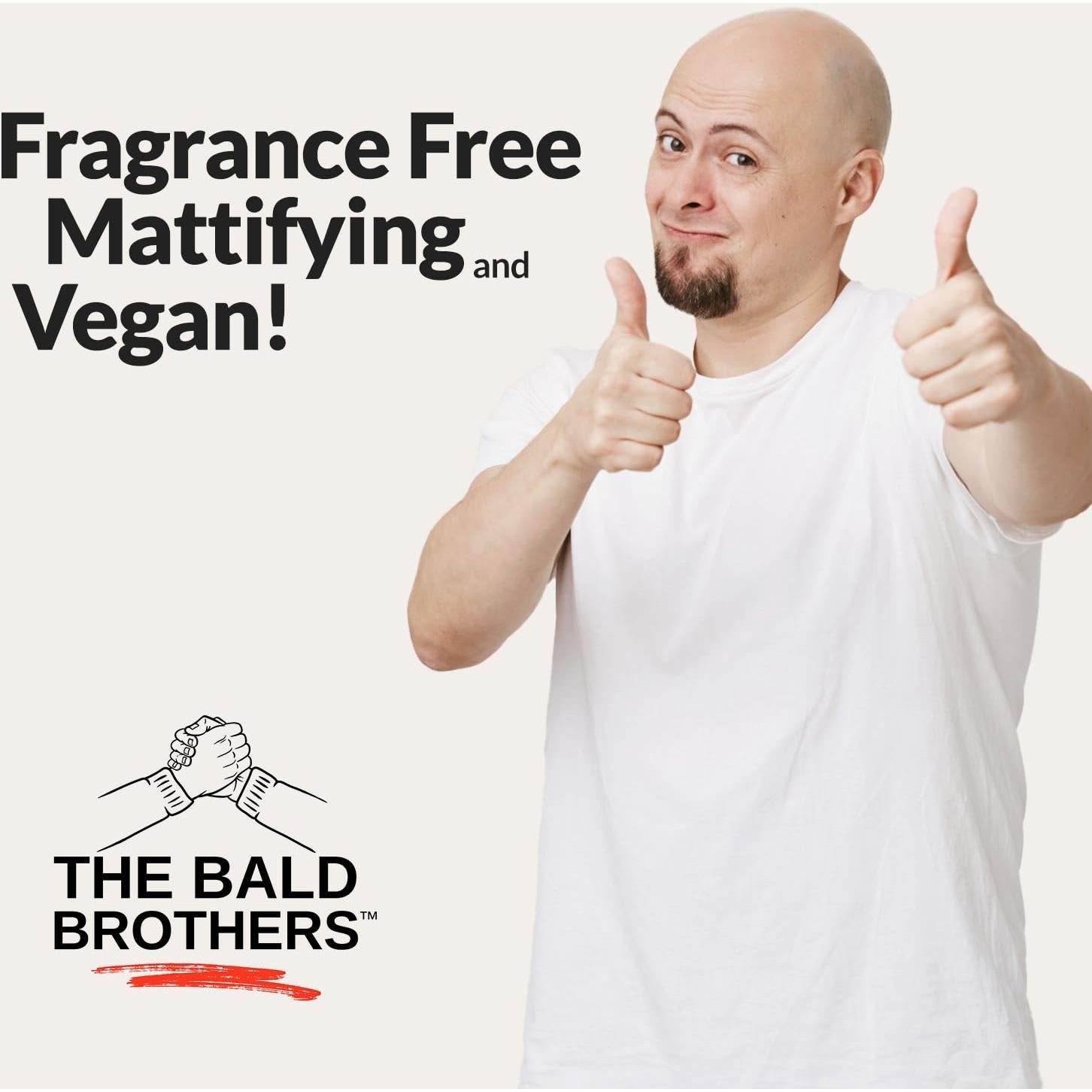 Hidratante Facial Vegano Bald Boss 89 ml - Cuidado Cabeza Calva