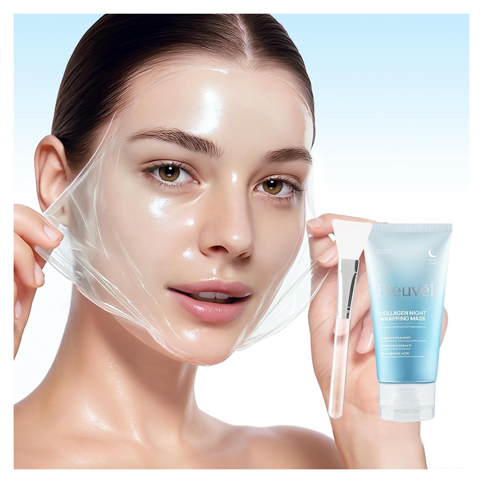 Mascarilla Peel Off Nocturna Bleuvél Colágeno Marino 75ml