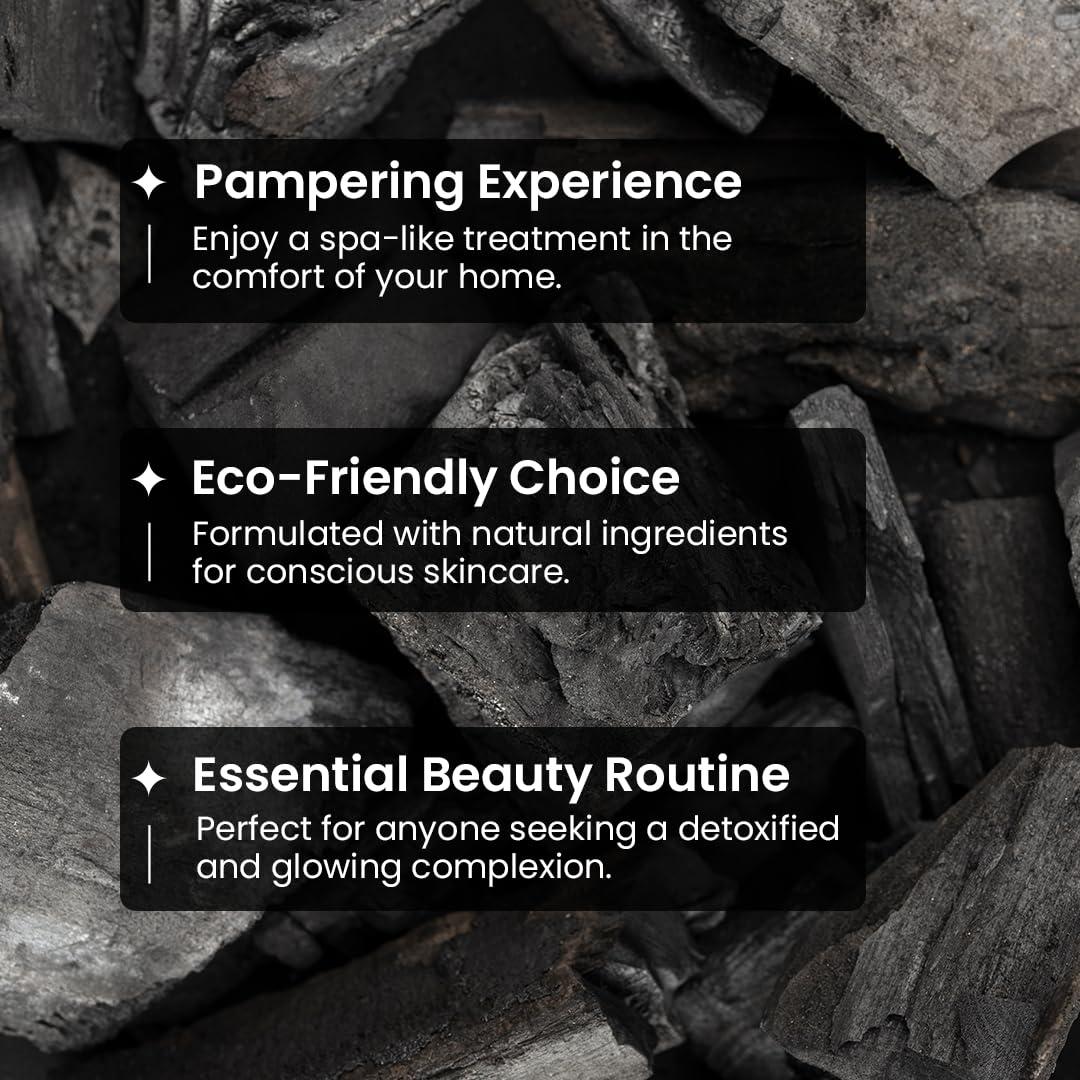 Mascarilla Facial DetoxGlow INYVA - Carbón Activado 95.7 g