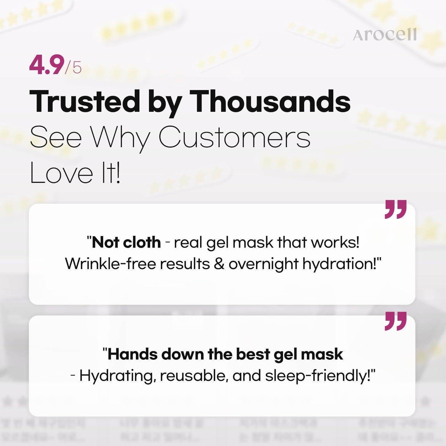 Mascarilla Facial AROCELL Super Collagen 7 Hidrogel 43g