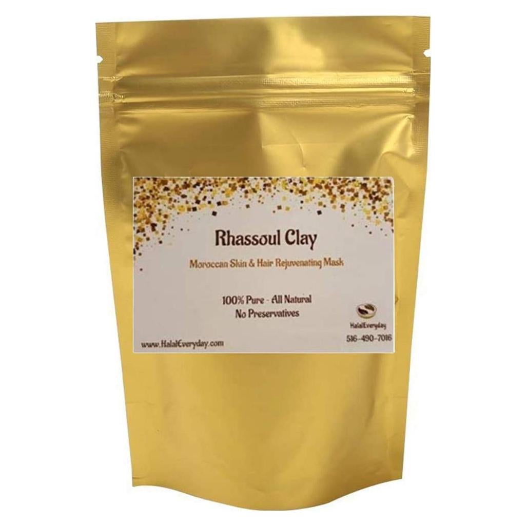 Arcilla Rhassoul 0.45 kg - SAAQIN - Desintoxicante y Rejuvenecedora