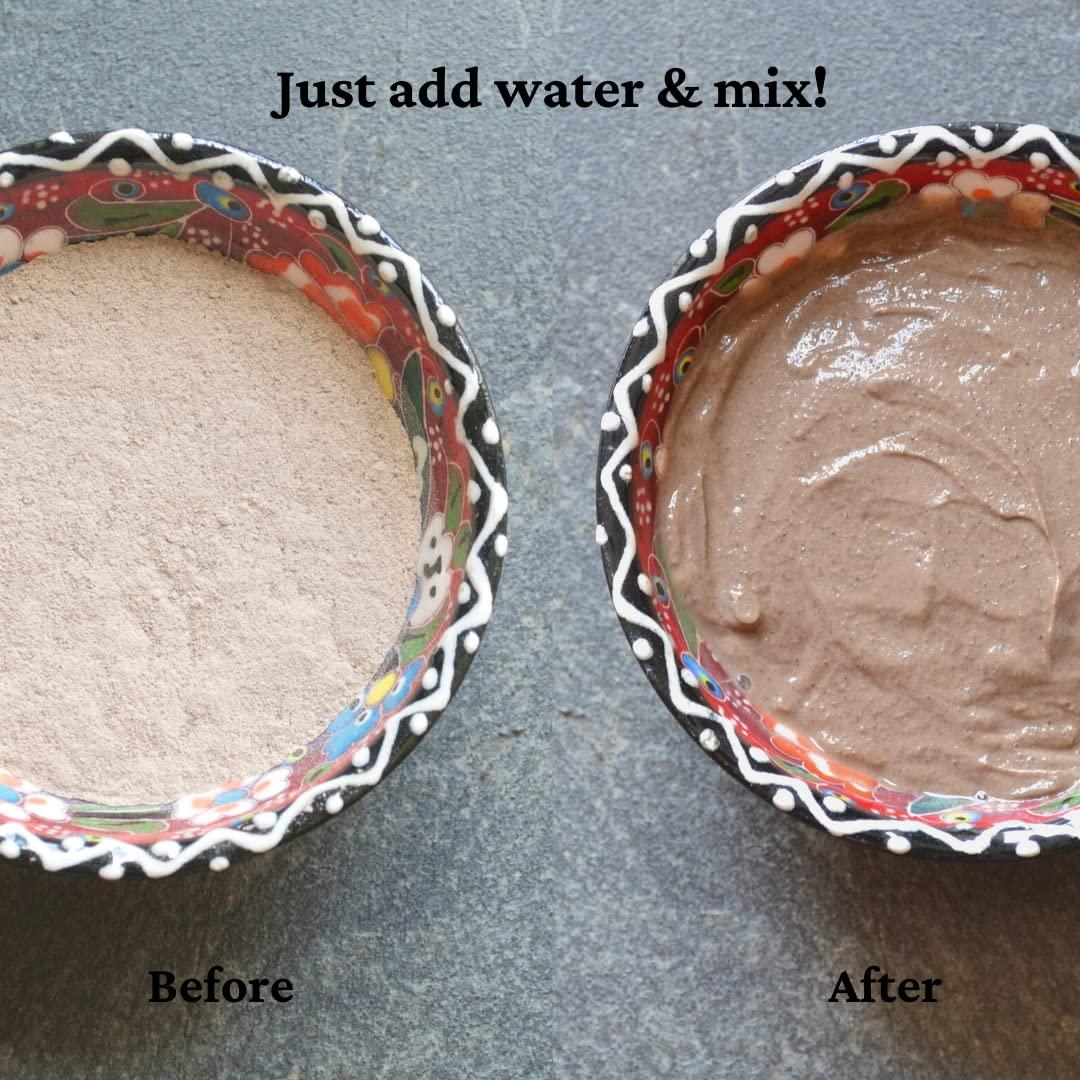 Arcilla Rhassoul 0.45 kg - SAAQIN - Desintoxicante y Rejuvenecedora