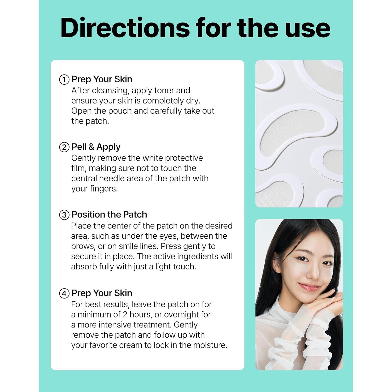 Parche para Ojos CHARDE 1100 Shot - Cuidado Avanzado 8 Parches