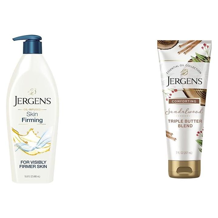 Loción Corporal Reafirmante Jergens 475 ml - Hidratante con Colágeno