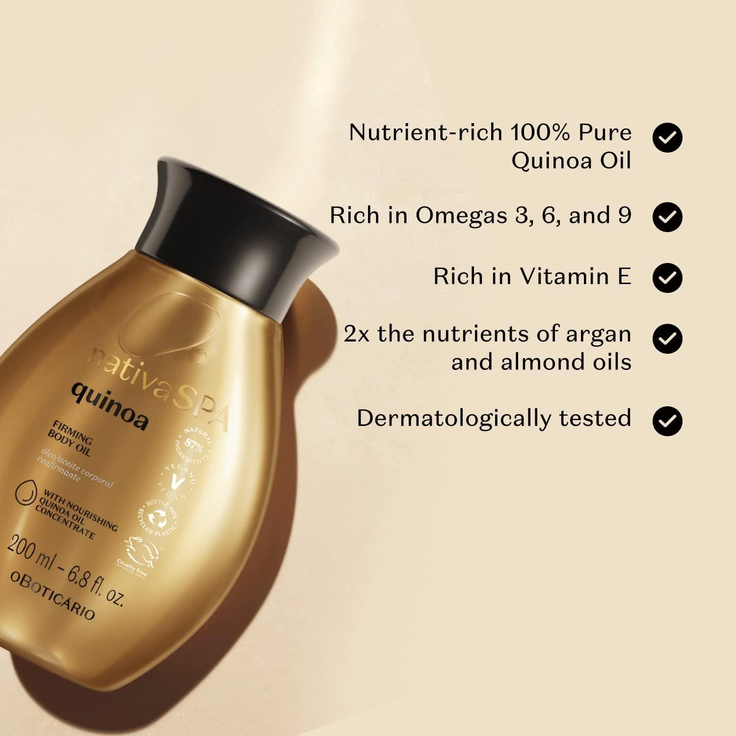 Paquete Aceite Hidratante Nativa SPA 3x200ml Vainilla Quinoa