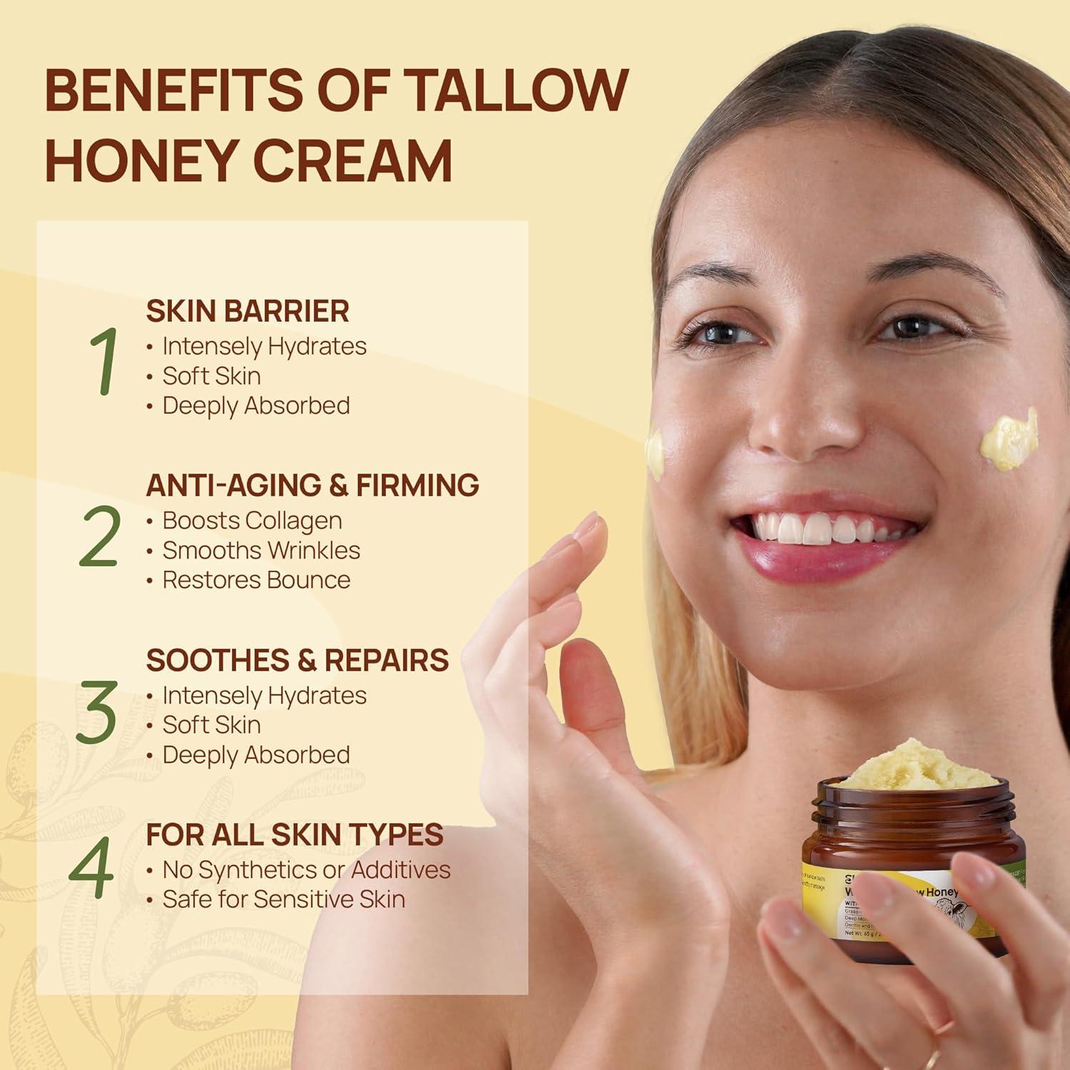 Bálsamo Hidratante Elrisme con Sebo y Miel 65g - Piel Sensible