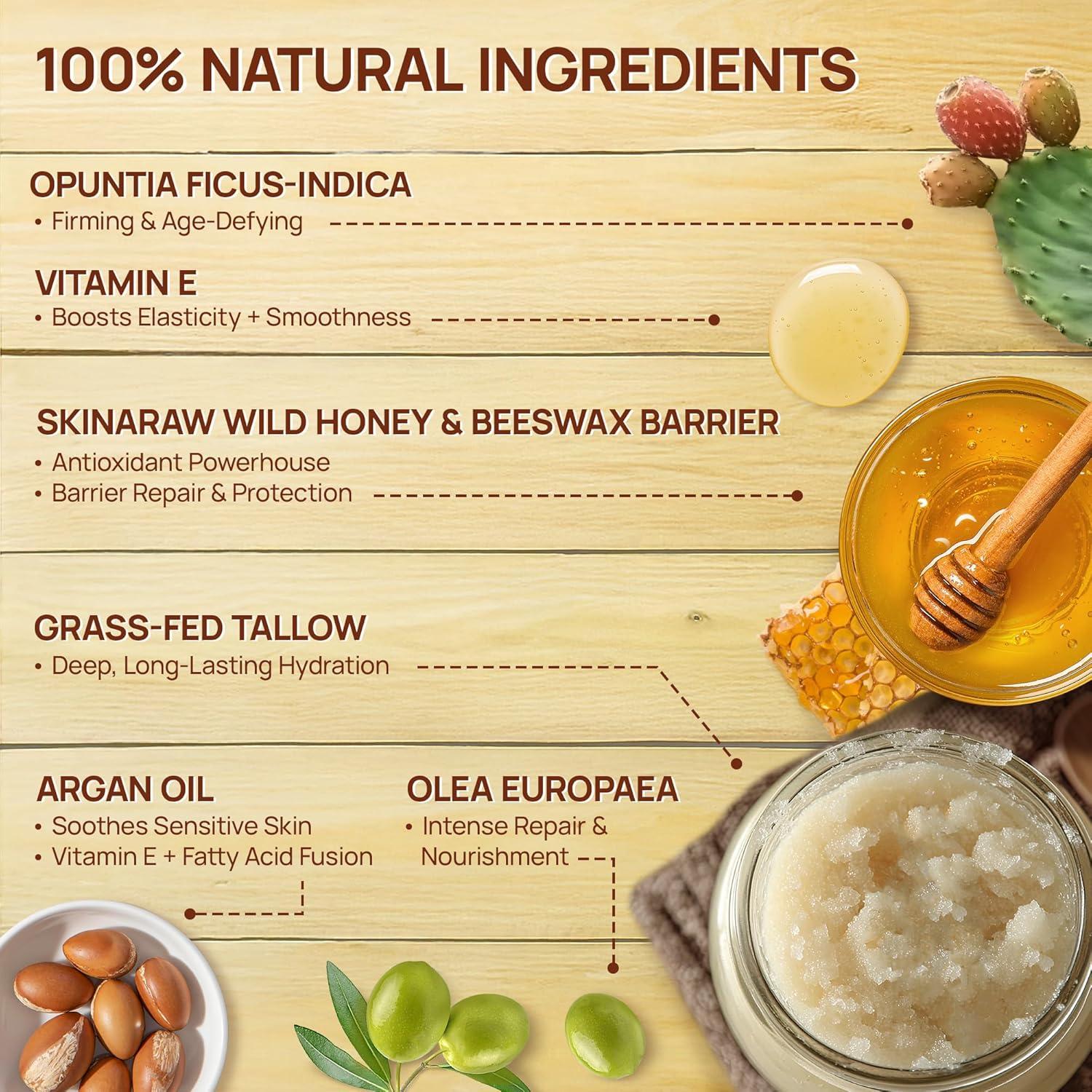 Bálsamo Hidratante Elrisme con Sebo y Miel 65g - Piel Sensible