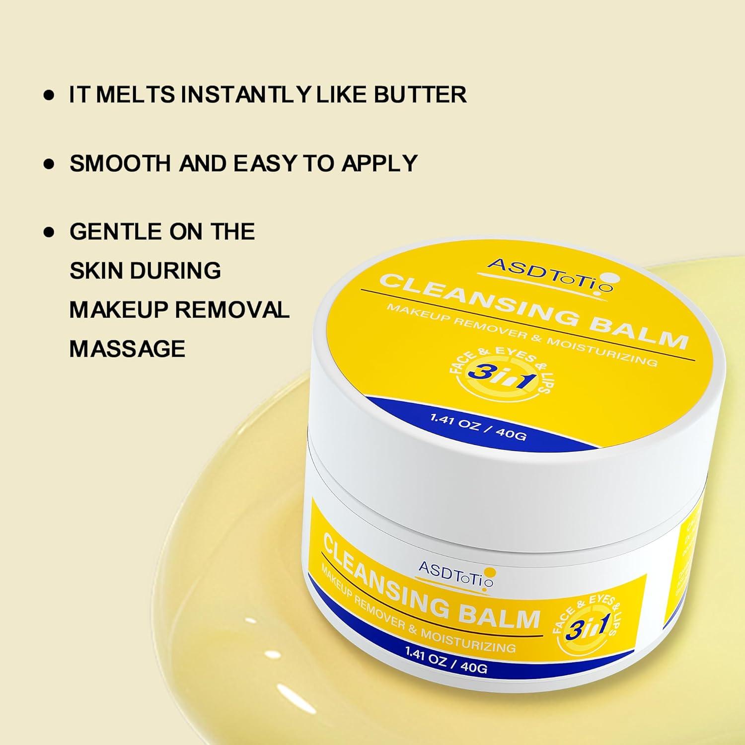 Bálsamo Limpiador 3 en 1 ASDToTio 40g - Desmaquillante Natural