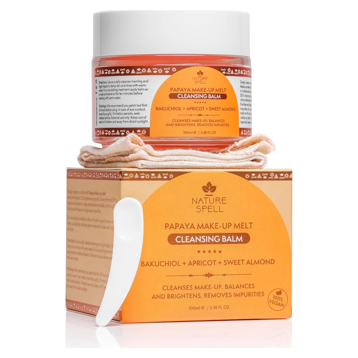 Bálsamo Limpiador de Papaya Nature Spell 100 ml - Desmaquillante