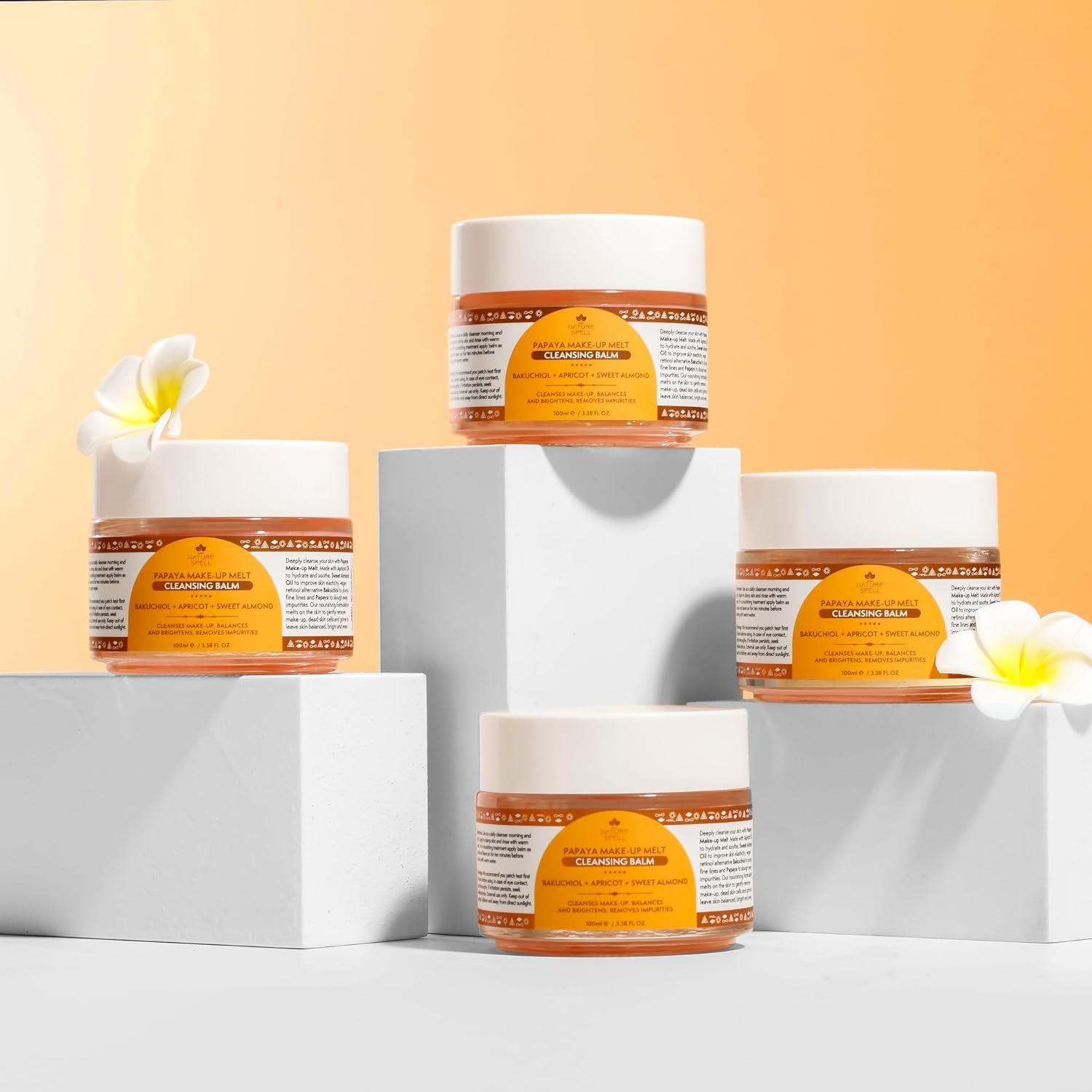 Bálsamo Limpiador de Papaya Nature Spell 100 ml - Desmaquillante