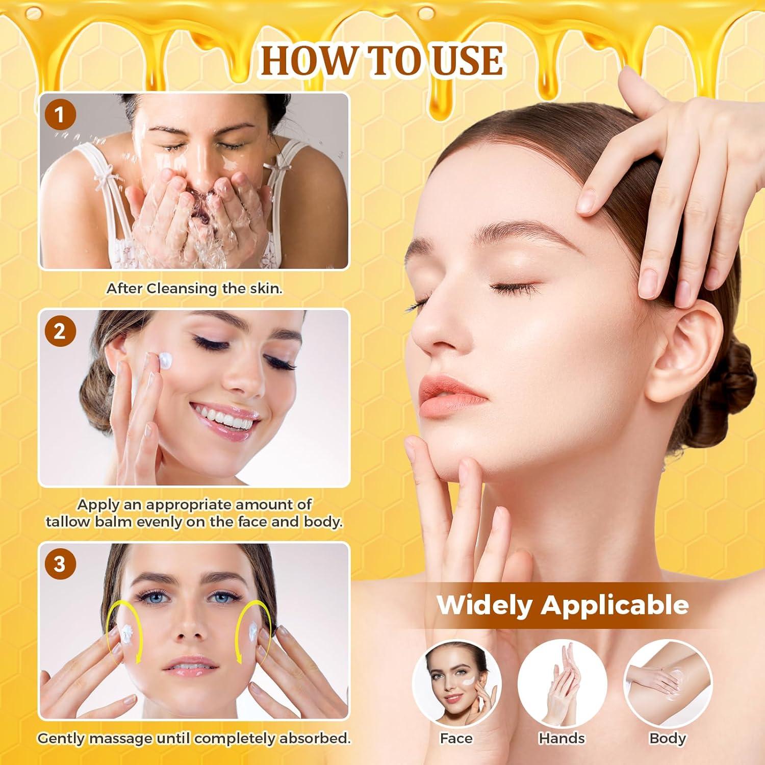 Bálsamo Hidratante Facial Ofanyia 56.7 g Grasa de Res y Miel