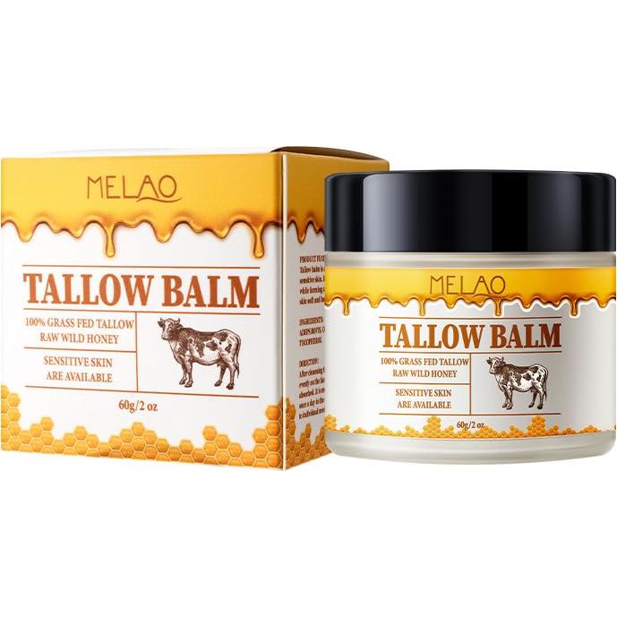 Bálsamo Hidratante Natural Melao 60 g - Tallow y Miel Cruda