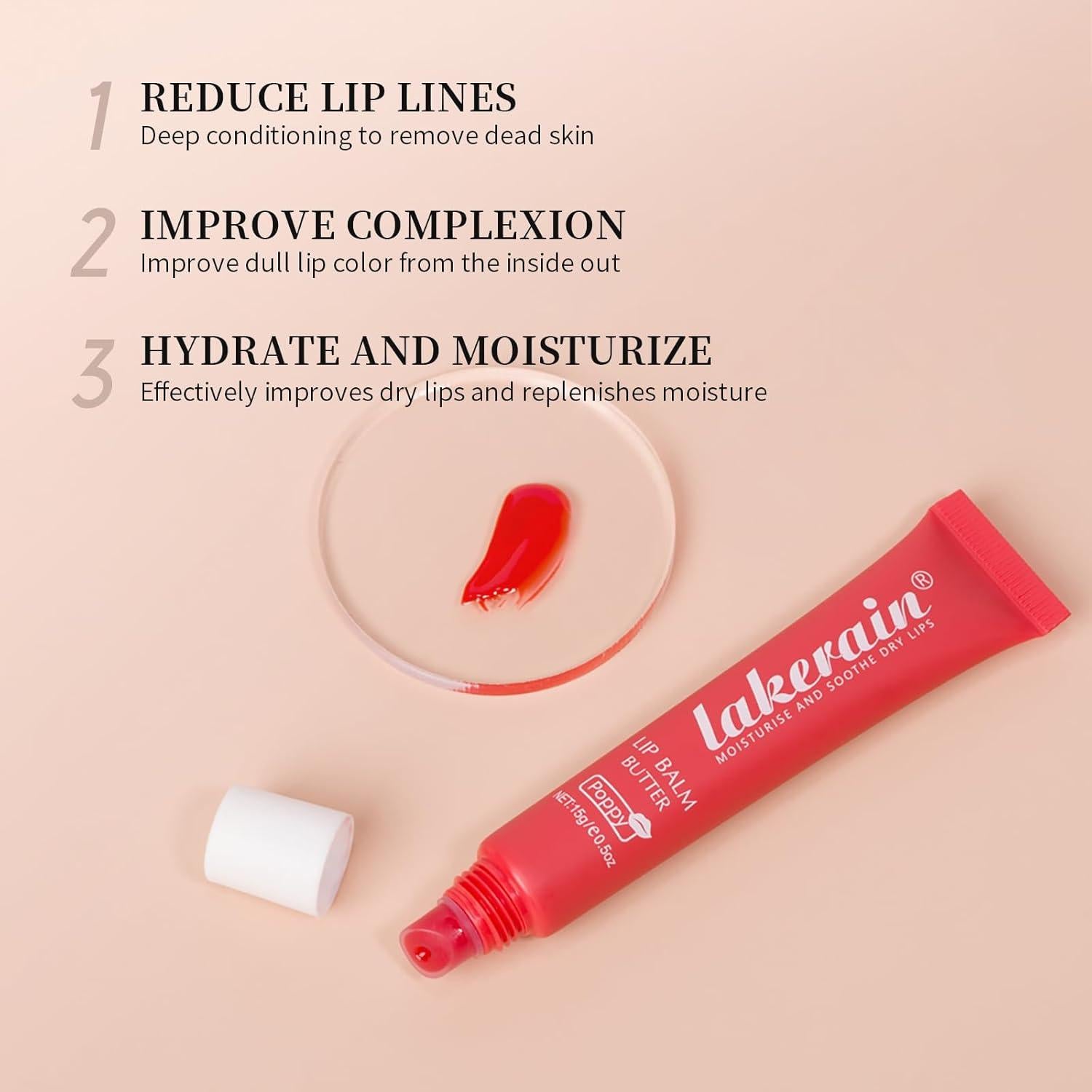 NICEFACE Manteca Hidratante para Labios Amapola 30g Vegana