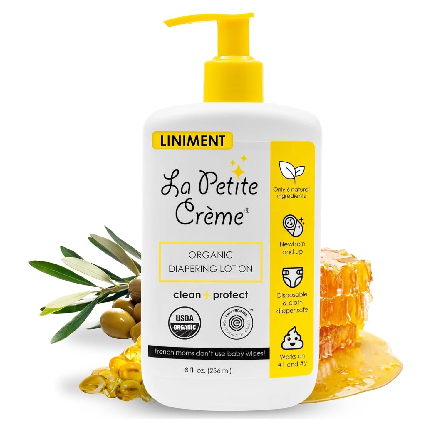 Loción Linimento Orgánica La Petite Creme 226.8 g Bebés