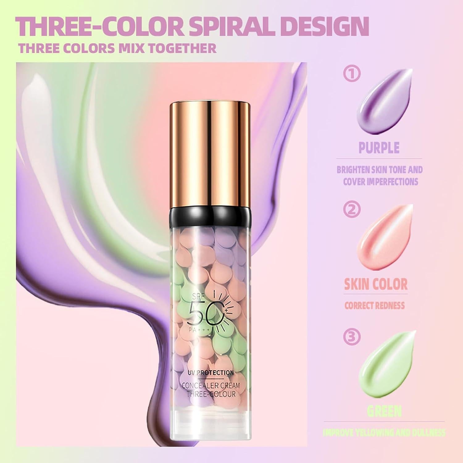 Primer Facial LuckNest 3 en 1 SPF 50 Hidratante 149g