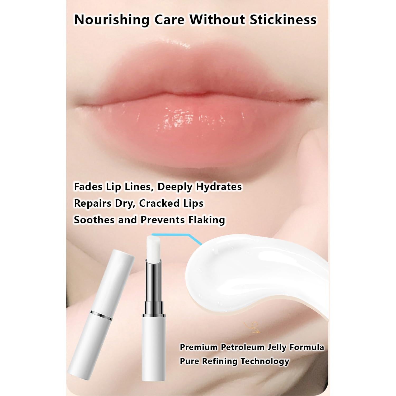 Set de 3 Balsamos Labiales Hidratantes WHHWM Sin Color