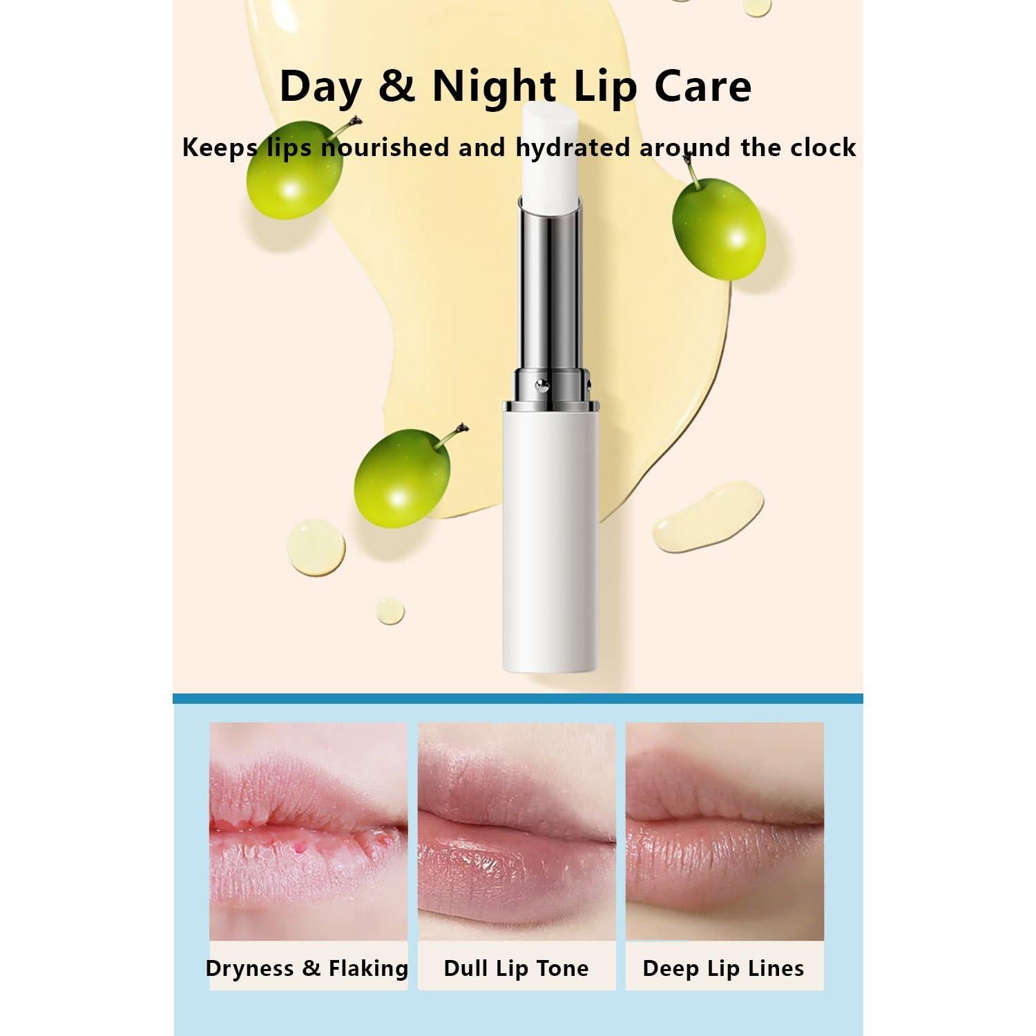 Set de 3 Balsamos Labiales Hidratantes WHHWM Sin Color