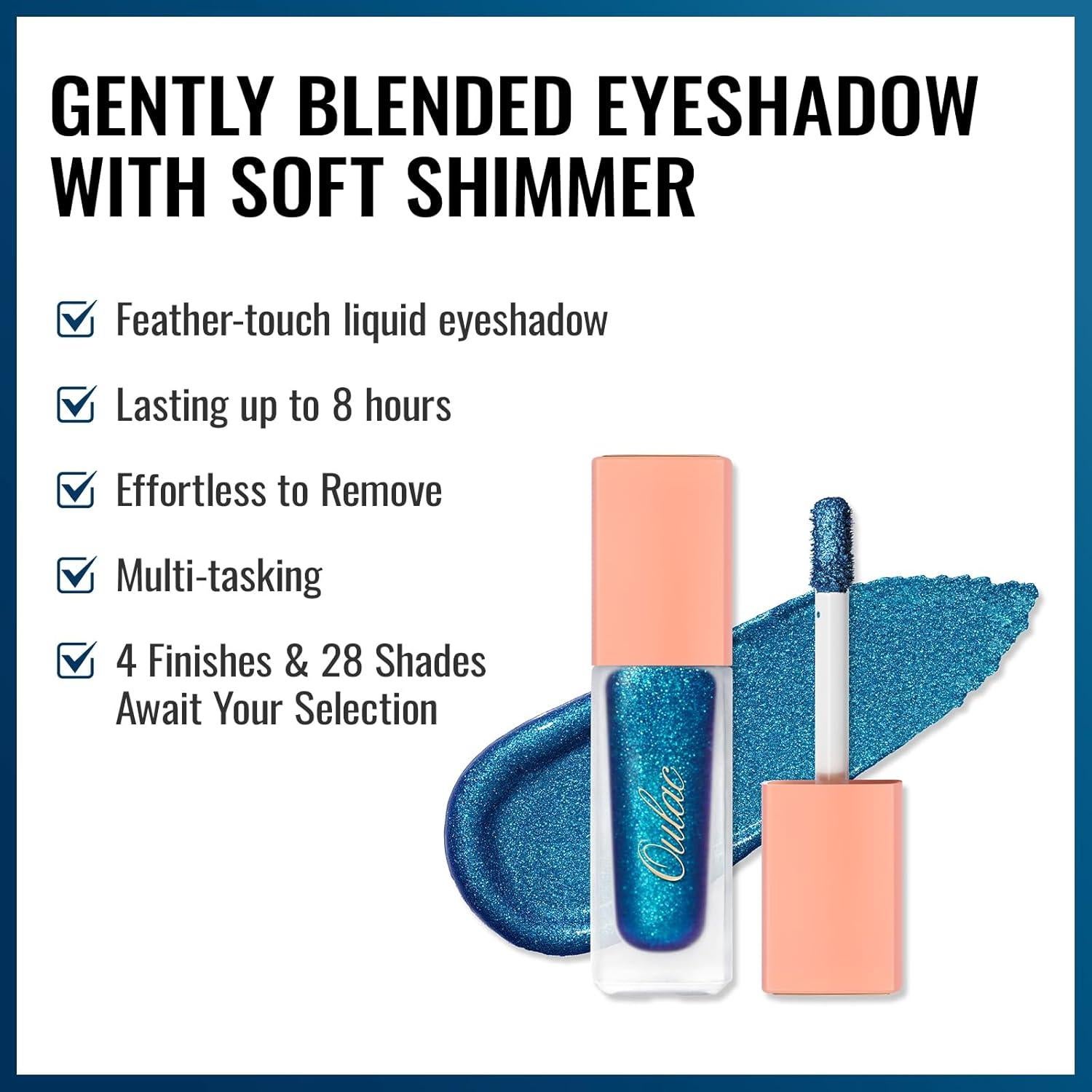 Sombra de Ojos Líquida Brillante Oulac Tesoro Oceánico 6.8g