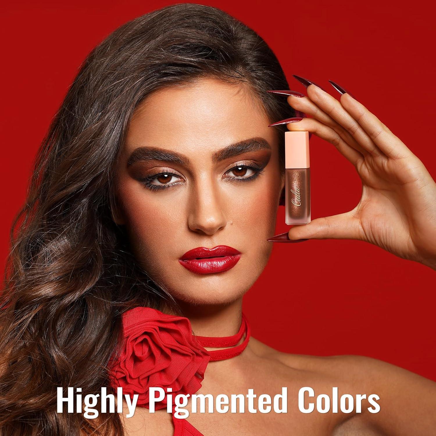 Sombra de Ojos Líquida Brillante Oulac Tesoro Oceánico 6.8g