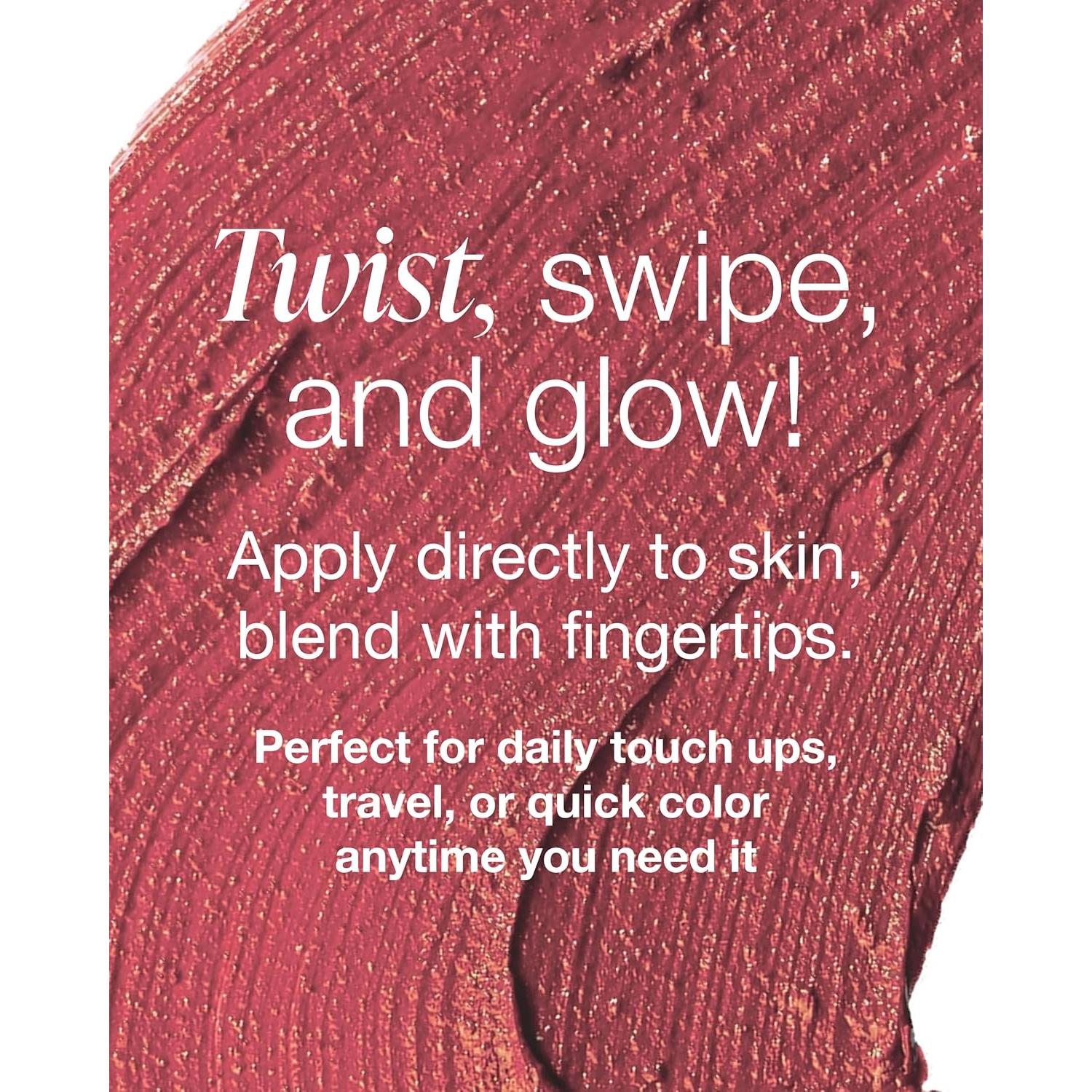 Barra de Color 3-en-1 Mineral Fusion - Maquillaje Multiusos Brillo de Baya