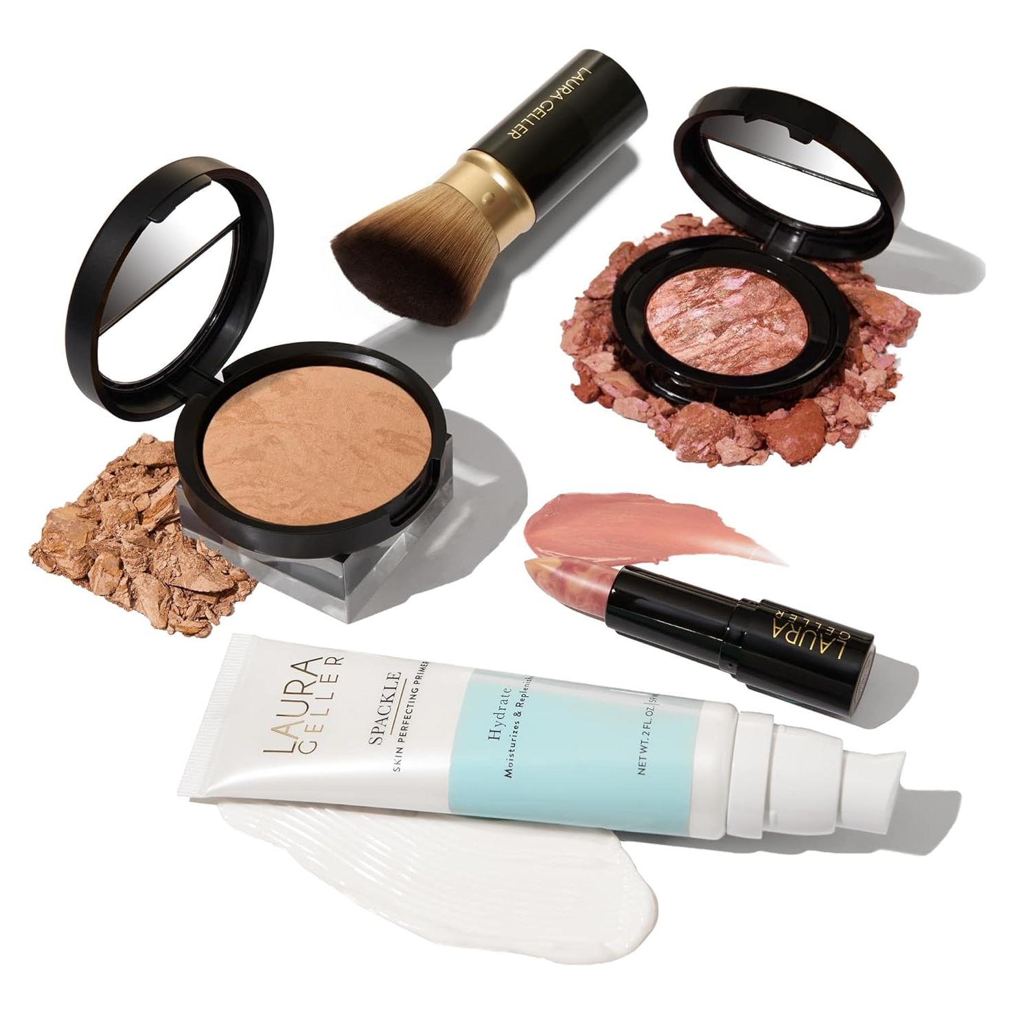 Kit de Glamour Definitivo Laura Geller 5 Piezas Medio Dorado