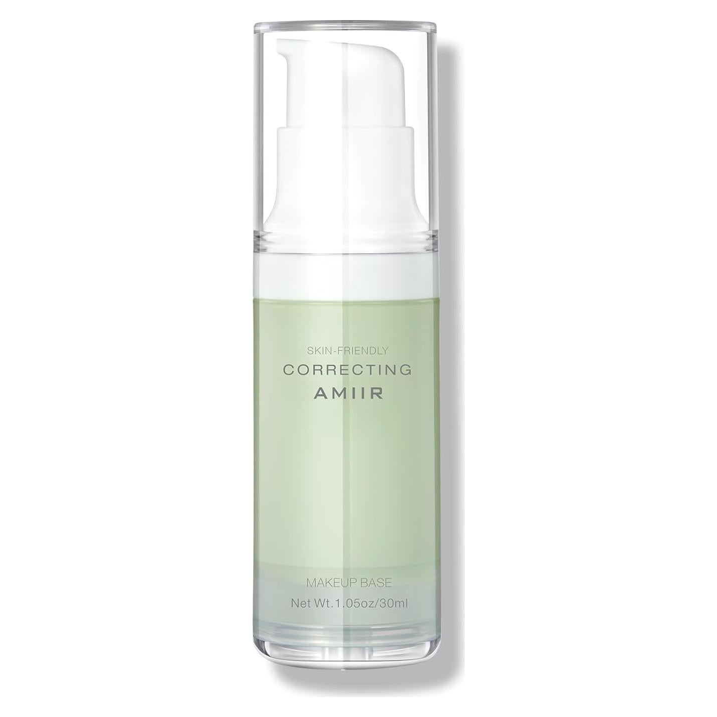 Primer Corrector de Color AMIIR Verde - Hidratante y Matificante