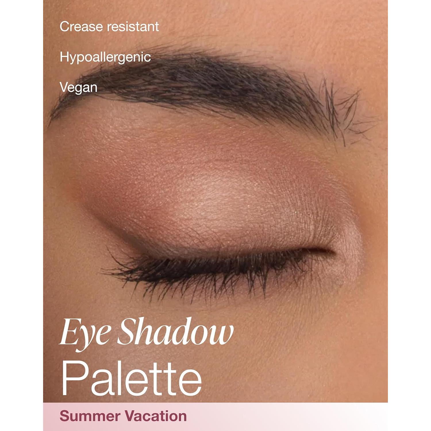 Paleta de Sombras Mineral Fusion Vegana 7.09g - Vacaciones de Verano