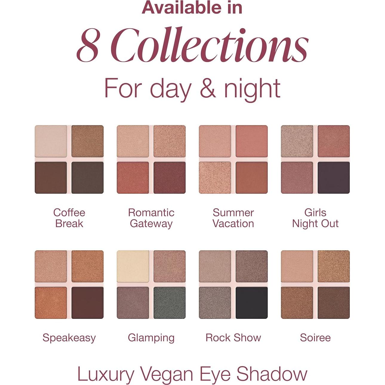 Paleta de Sombras Mineral Fusion Vegana 7.09g - Vacaciones de Verano