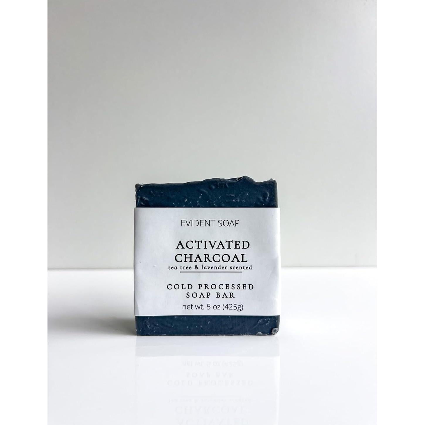 Jabón de Carbón Activado Evident Soap 141g - Natural y Hecho a Mano