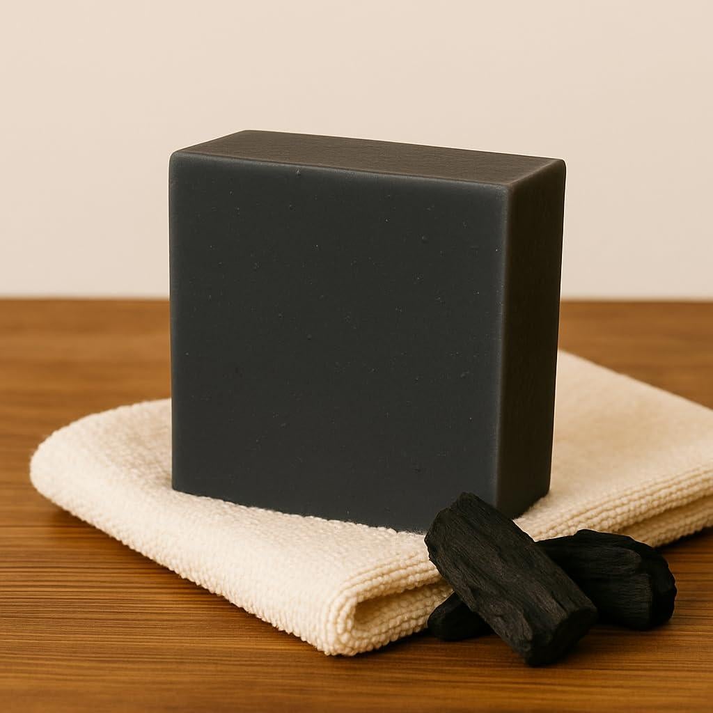 Jabón Detox Carbón Activado Fable Orange 130g Piel Grasa