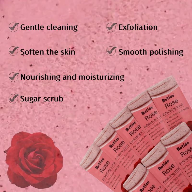 Exfoliante Corporal de Rosa Retide - 20 Sachets de 10g