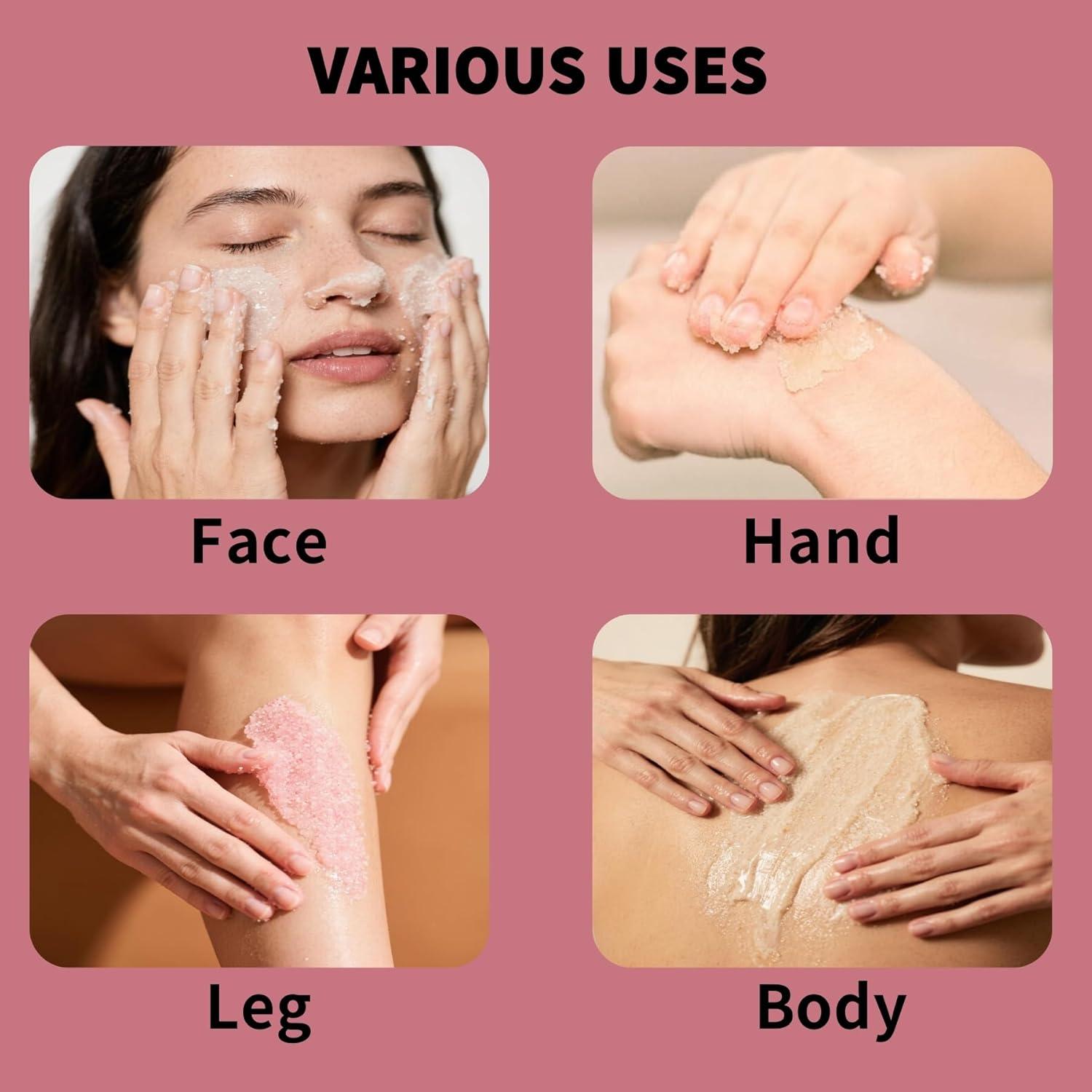 Exfoliante Corporal de Rosa Retide - 20 Sachets de 10g