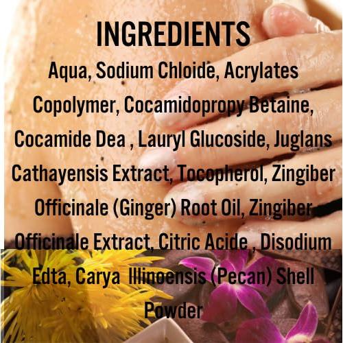 Exfoliante Natural de Cúrcuma Amelia 3 Huts 450g Hidratante