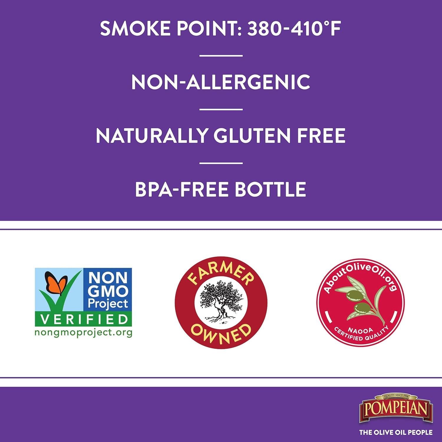 Aceite de Oliva Virgen Extra Pompeian Bold 473 ml - Sabor Fuerte