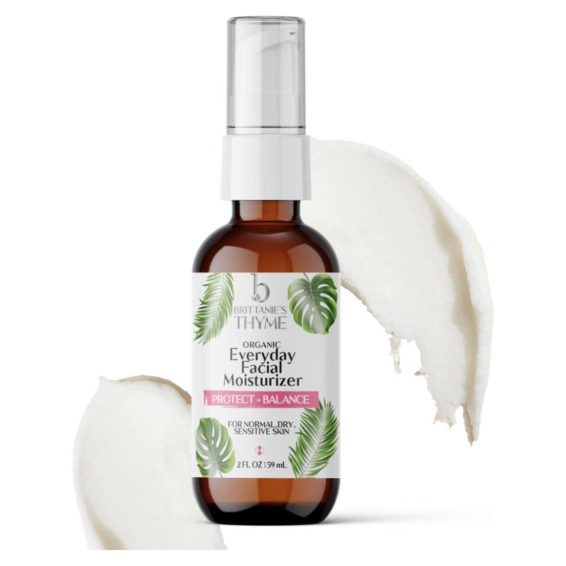 Crema Hidratante Facial Orgánica Brittanie's Thyme 56 g - Antienvejecimiento