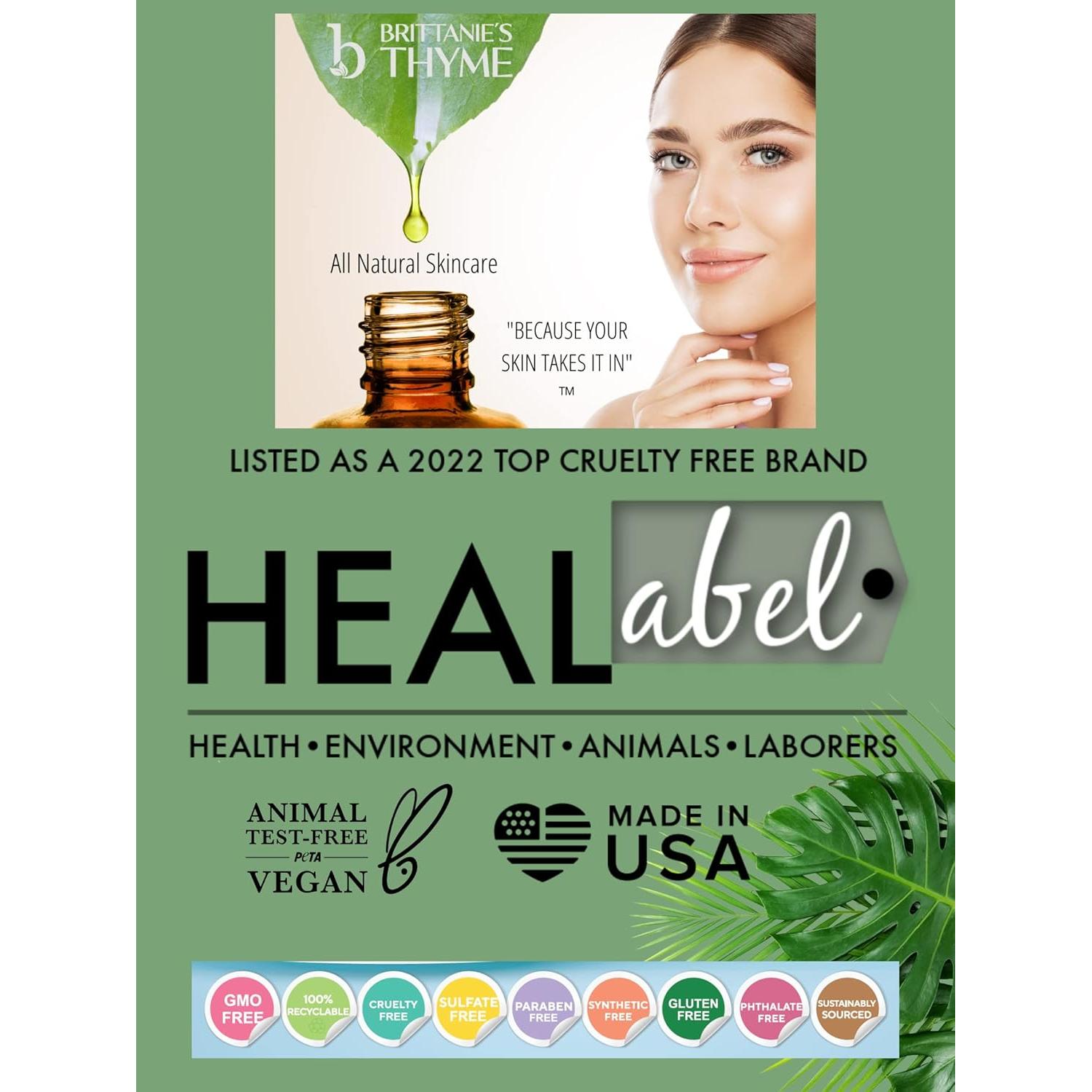 Crema Hidratante Facial Orgánica Brittanie's Thyme 56 g - Antienvejecimiento