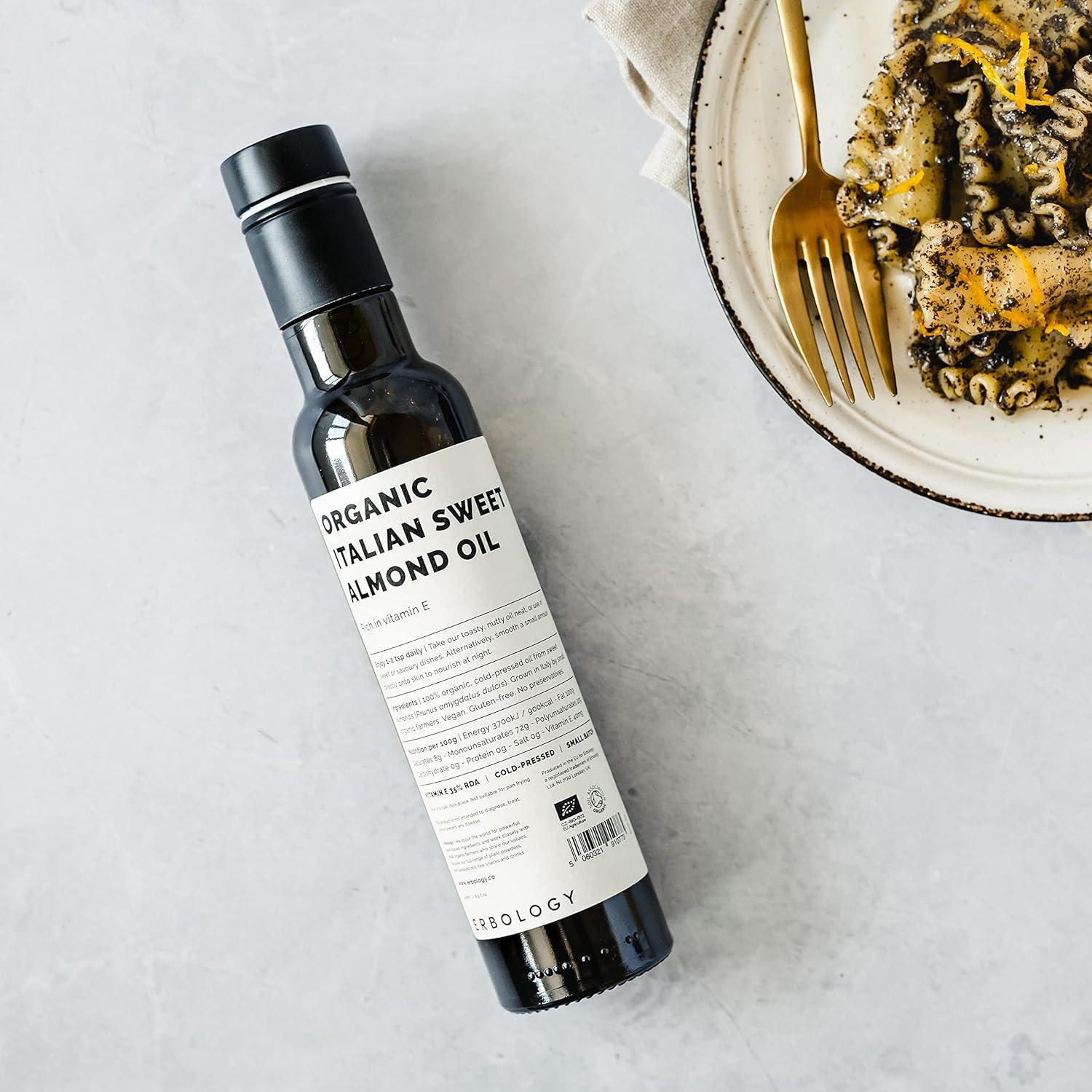 Aceite de Almendra Dulce Orgánico Erbology 250ml Prensado en Frío