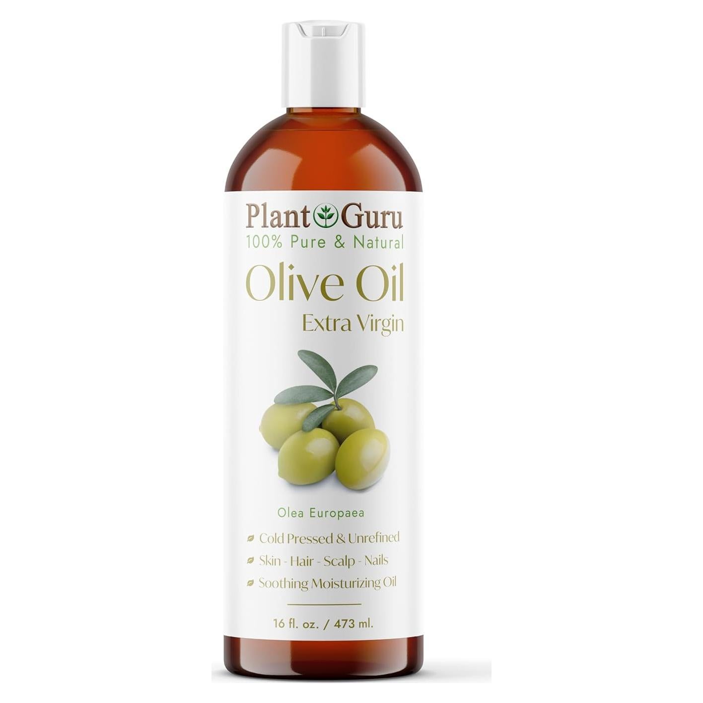 Aceite de Oliva Extra Virgen 500 ml Plant Guru - Puro y Natural