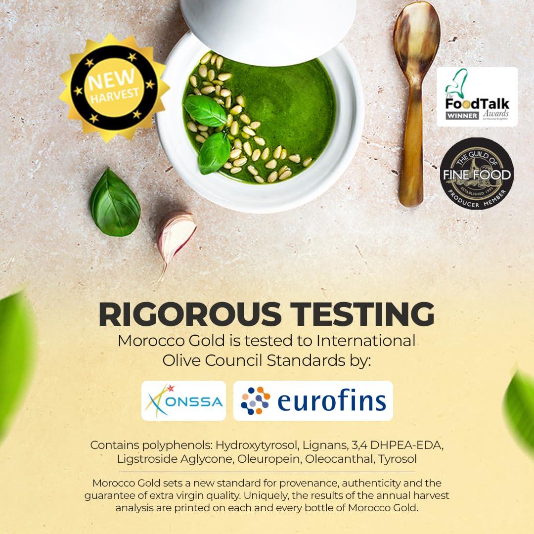 Aceite de Oliva Virgen Extra Marruecos Gold 500ml - Rico en Polifenoles