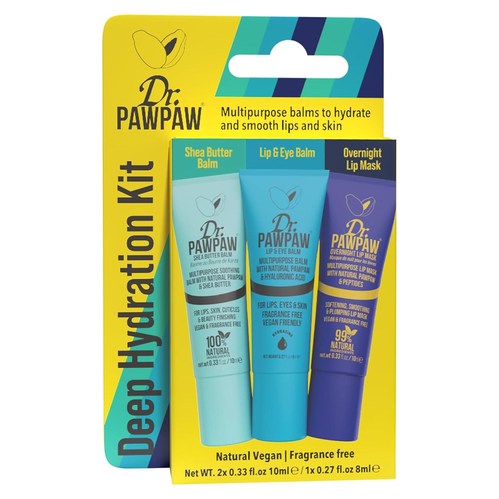 Kit de Hidratación Labial Dr. PawPaw - Balsamo y Mascarilla