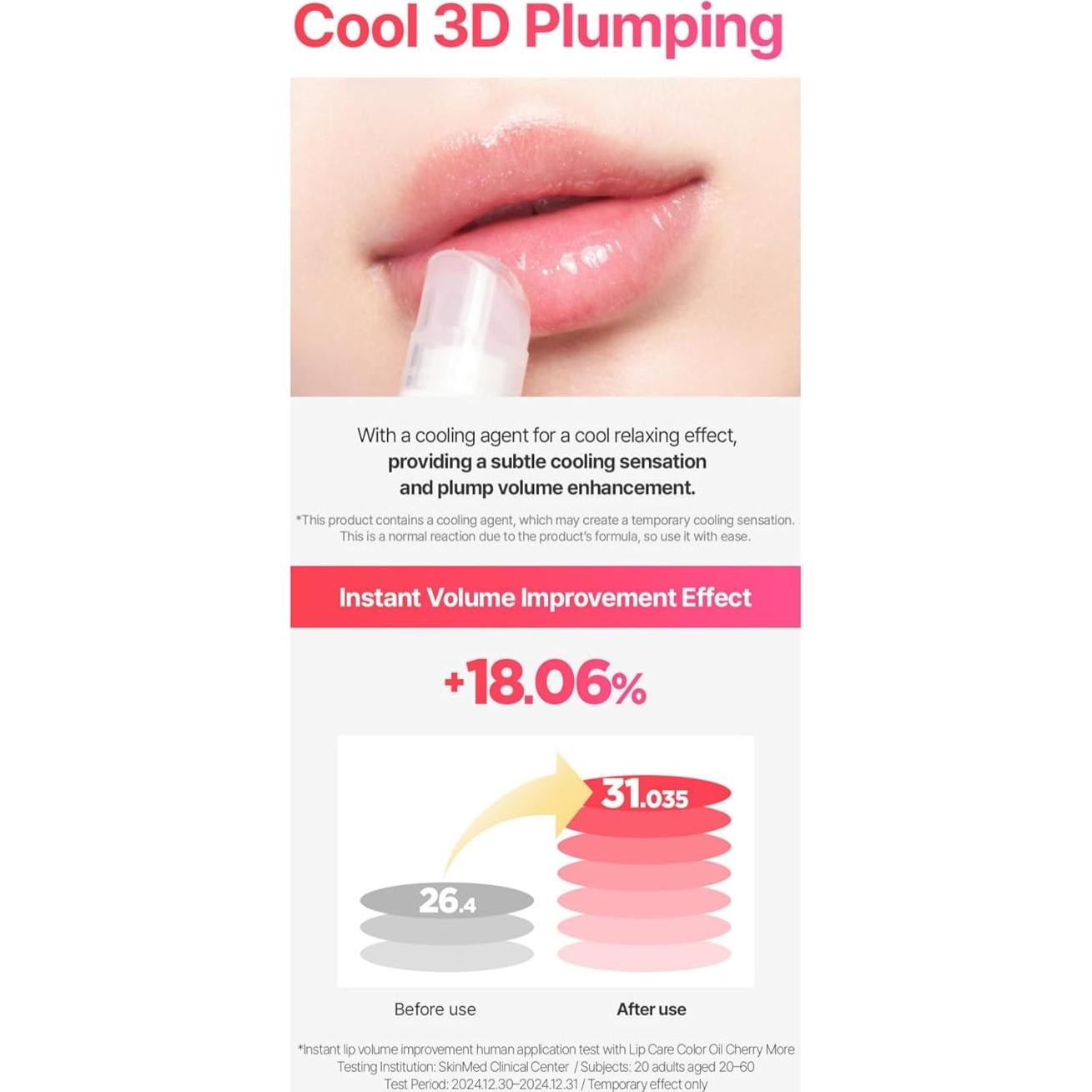 Aceite Hidratante para Labios Vegano BeginS 10 ml con Masajeador