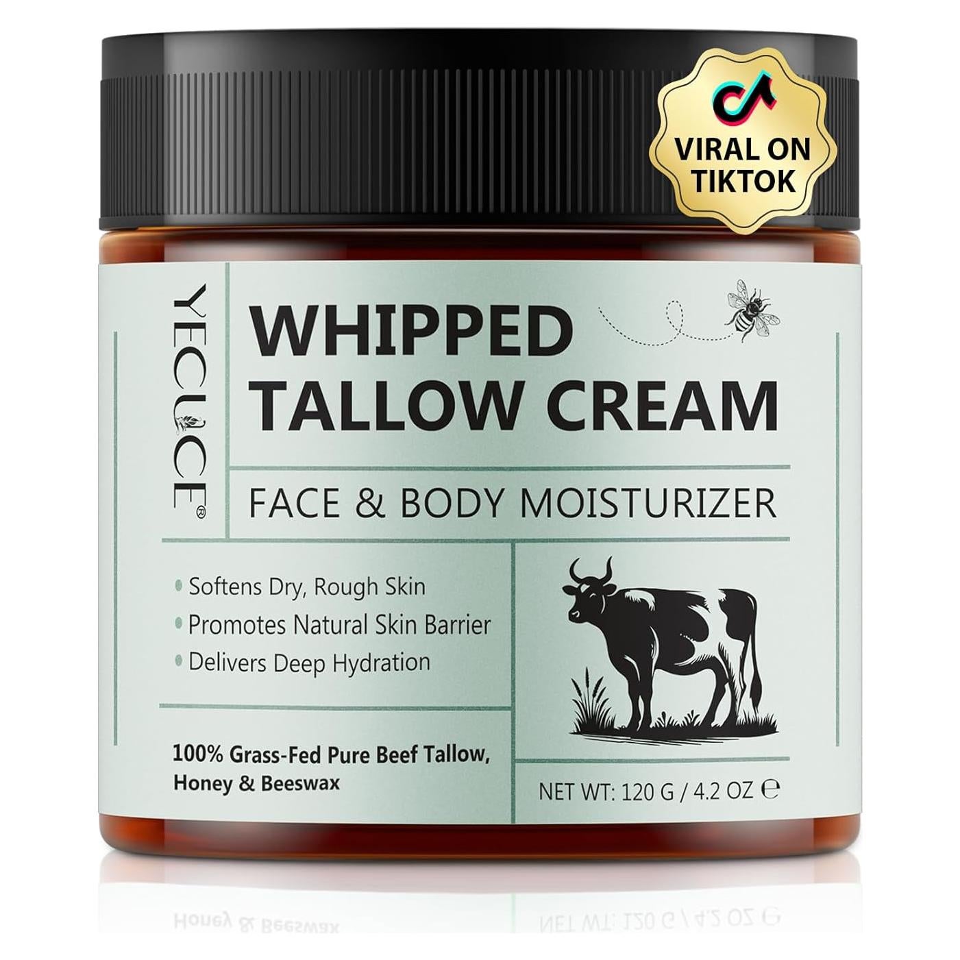 Bálsamo Humectante Facial ZIXAOK 124 ml con Sebo de Res y Miel