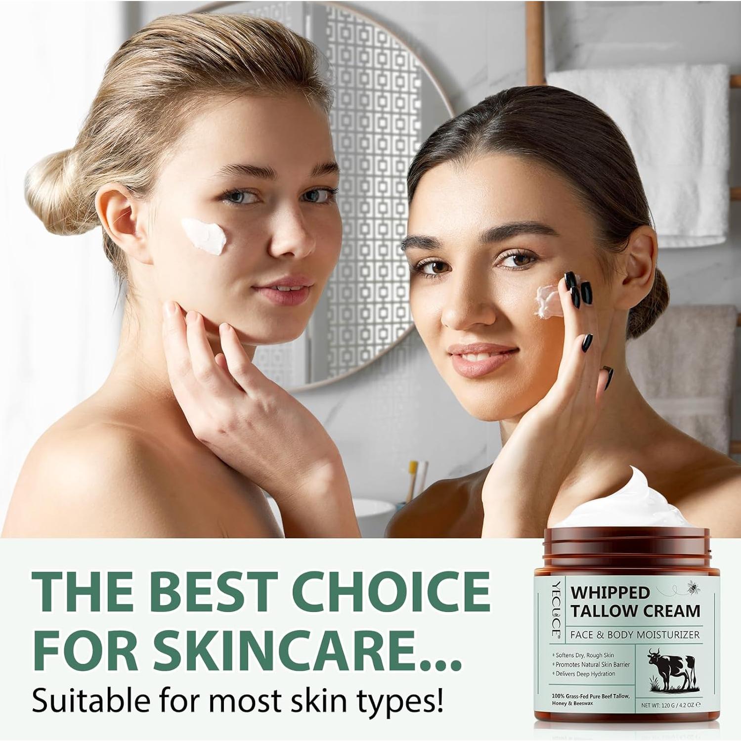 Bálsamo Humectante Facial ZIXAOK 124 ml con Sebo de Res y Miel