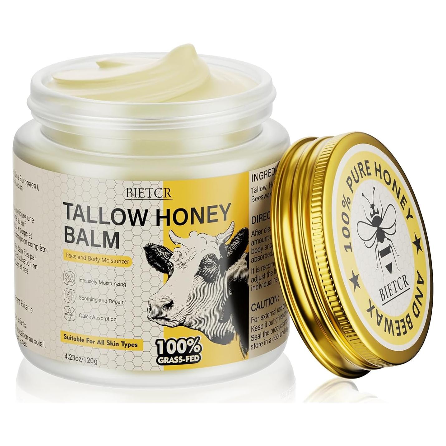 Bálsamo Hidratante de Grasa de Res Orgánica Bietcr 120 g