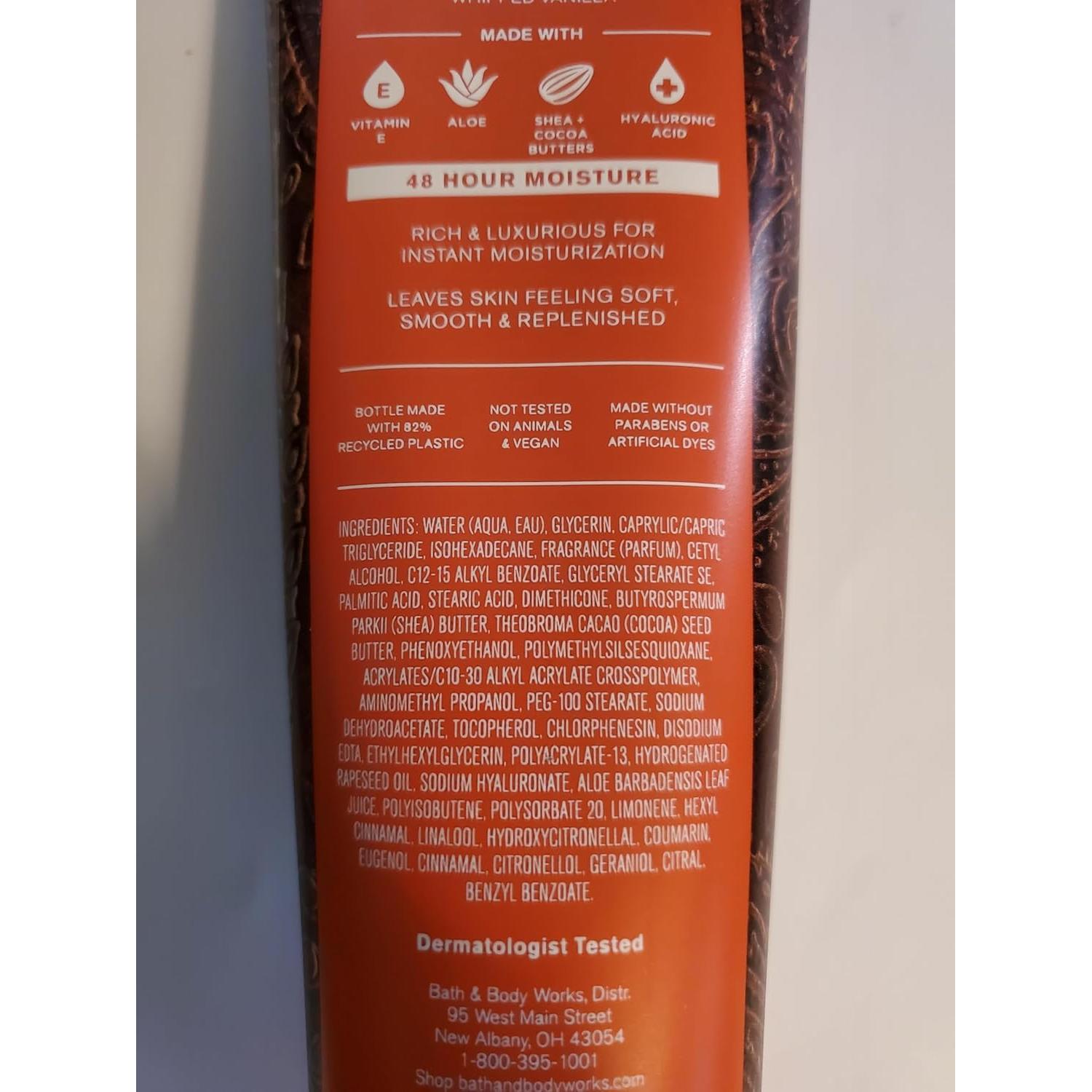 Crema Corporal Hidratante Bath & Body Works 2x226g Calabaza Canela
