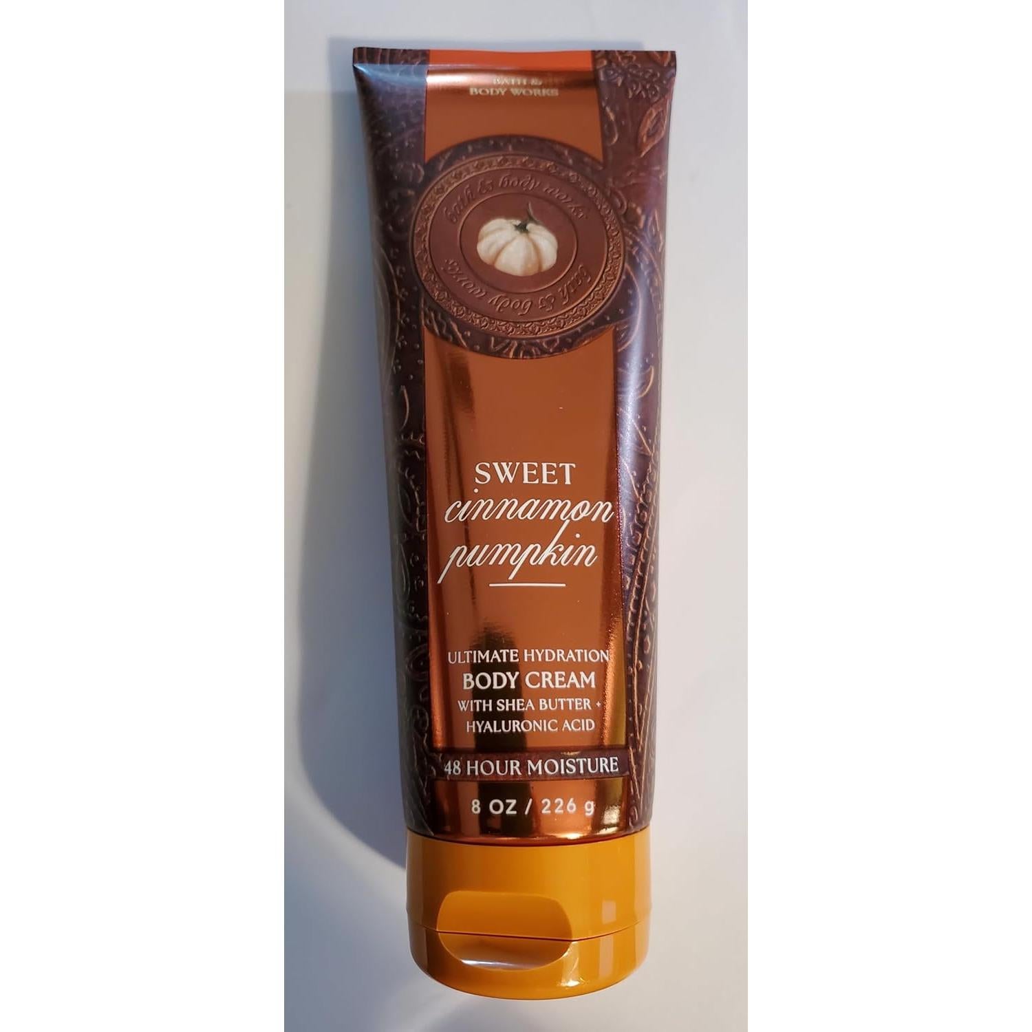 Crema Corporal Hidratante Bath & Body Works 2x226g Calabaza Canela