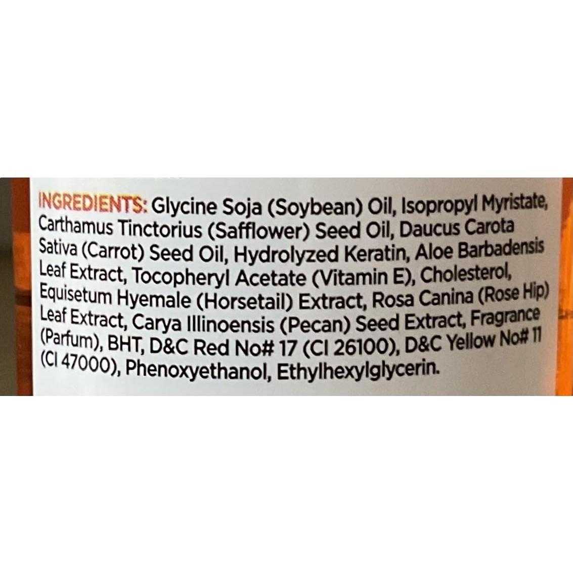 Aceite de Zanahoria Hollywood Beauty 60 ml - Paquete de 2