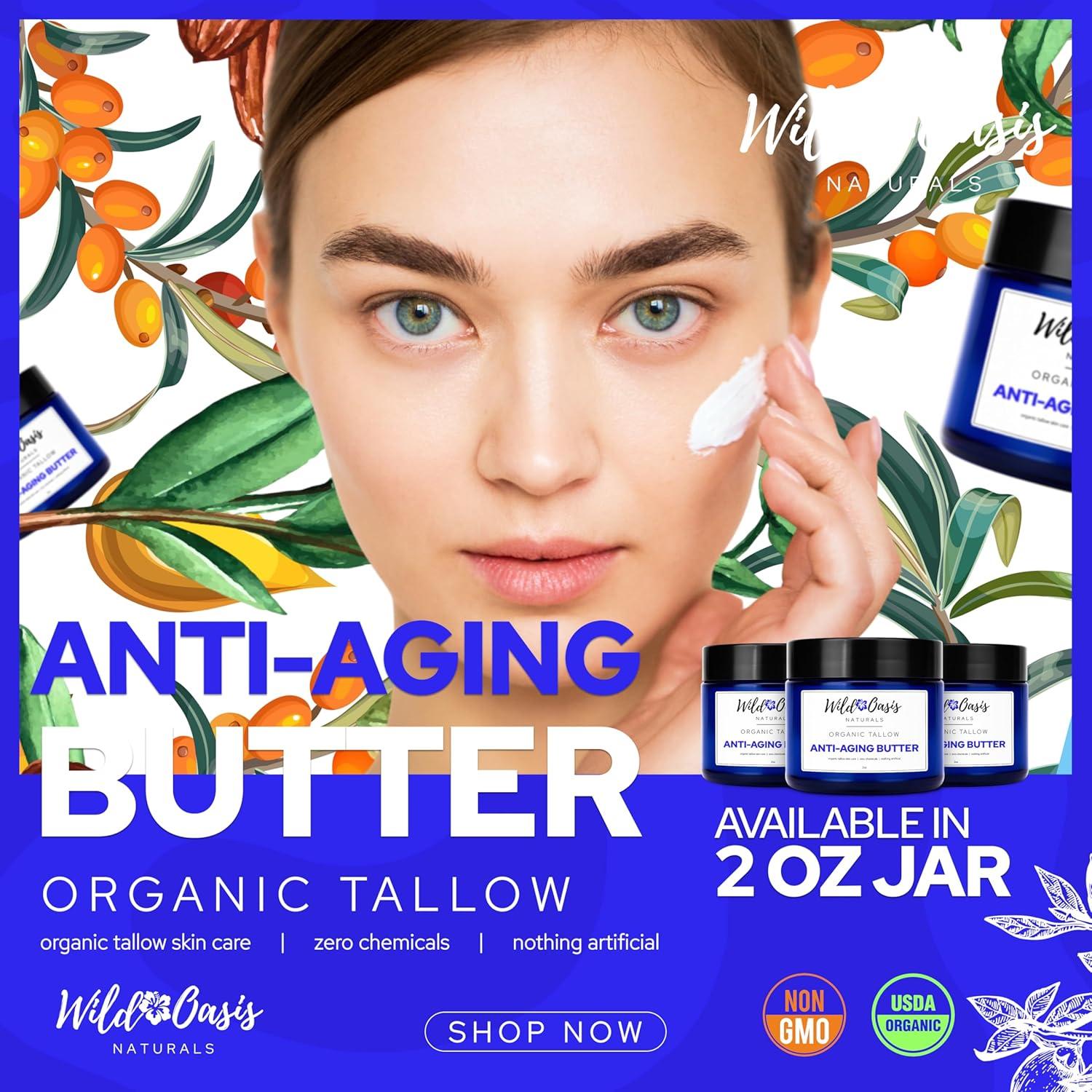 Mantequilla Anti-Envejecimiento Wild Oasis 56.7g - Hidratante Facial